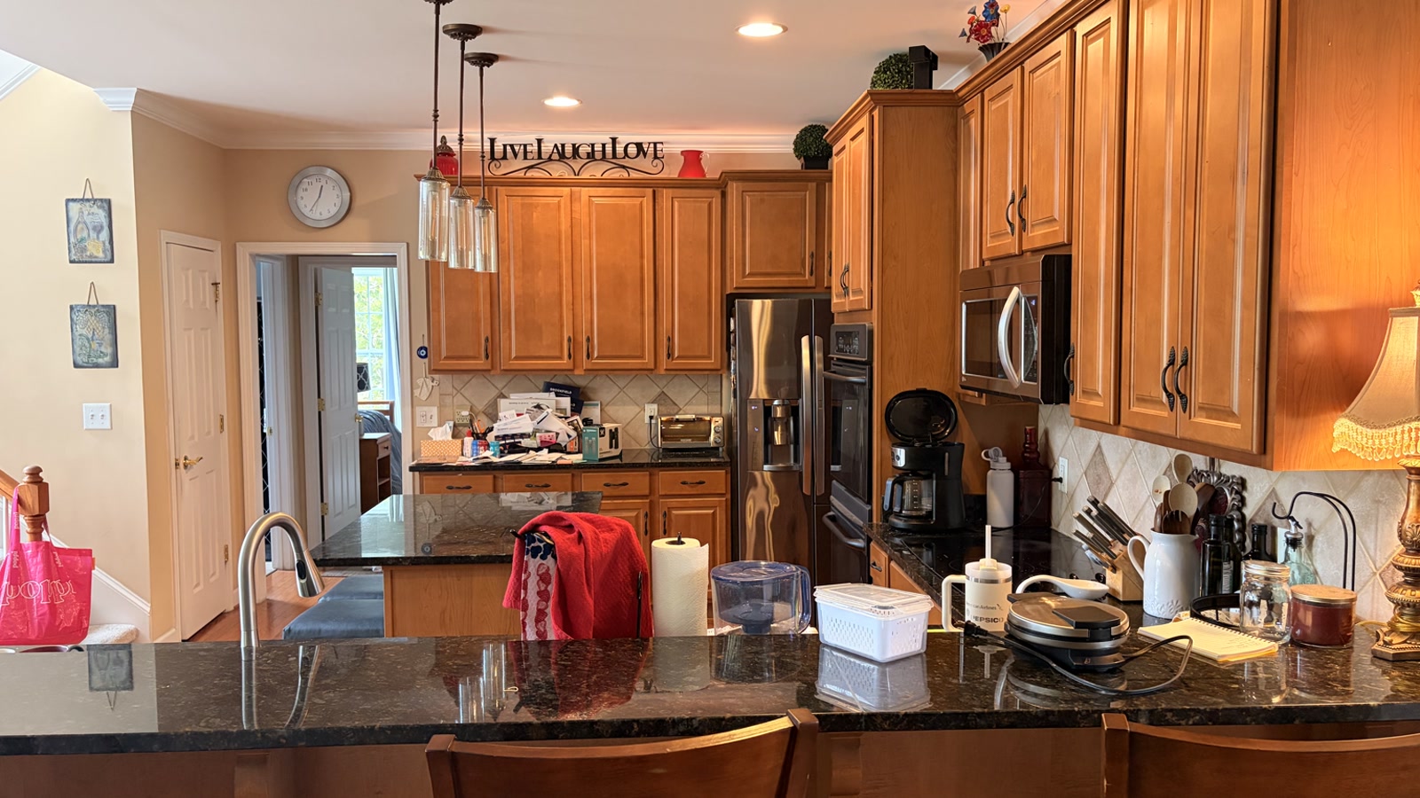 Kitchen before