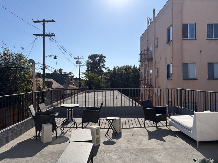 Client photo facing North