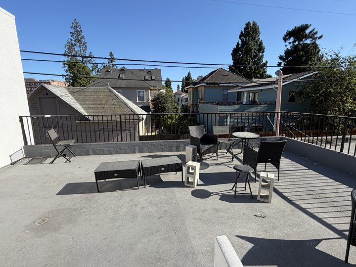 Client photo facing West